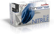 FoodHandler 103-TS12-BLU Blue thinsense Nitrile SM Electric Blue (Pack of 1000)