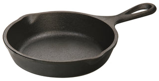Heat Enhanced and Seasoned Cast Iron Mini Skillet by Lodge – 5", 1.1 pounds, Cast Iron, Black, Model H5MS