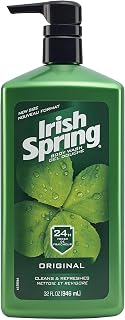 Irish Spring Men's Body Wash Pump, Original - 32 Fluid Ounce