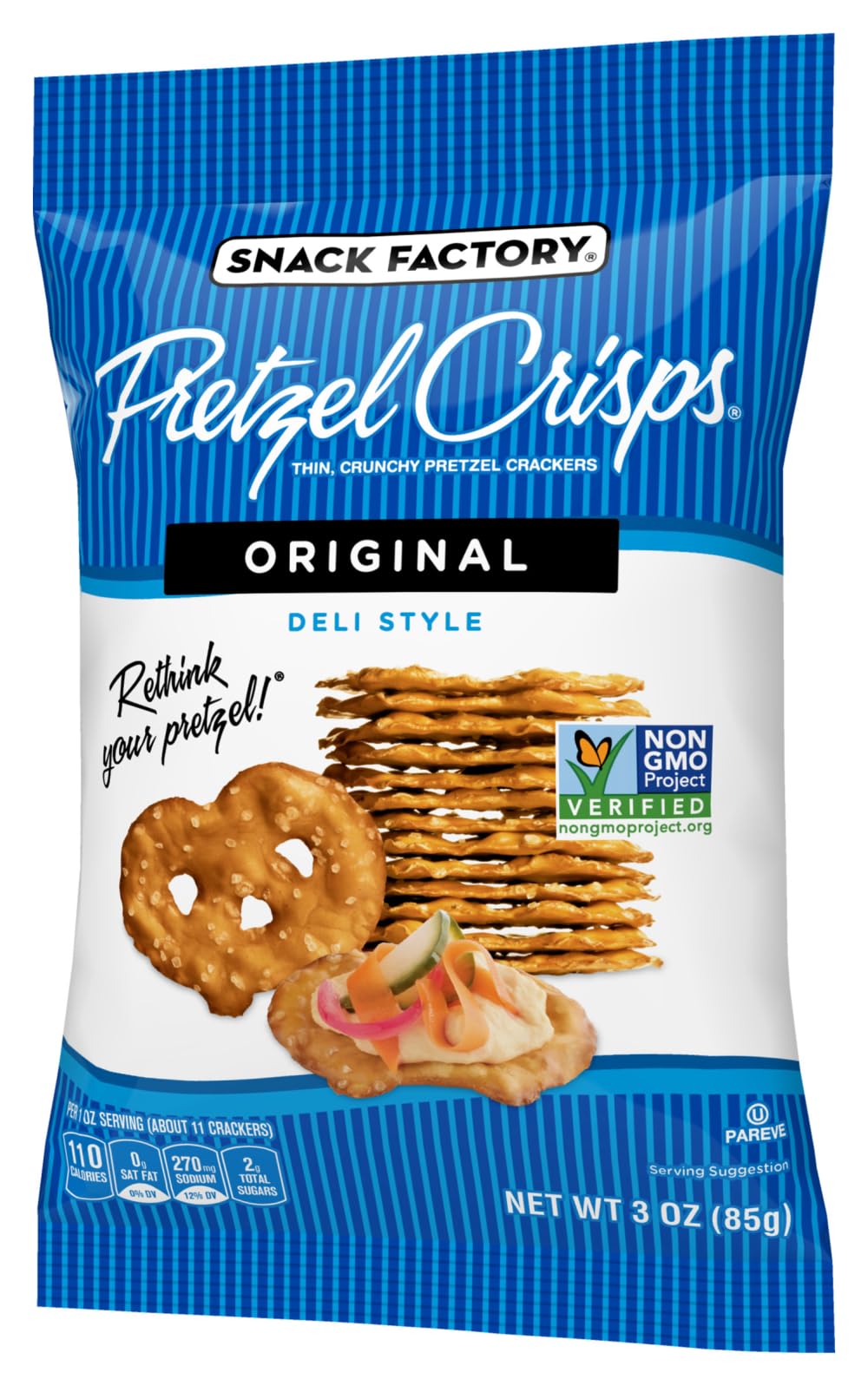 Original Chips by Pretzel Crisps – 12" x 8" x 8