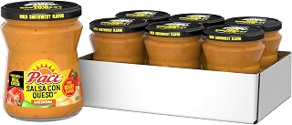 Pace Salsa Con Queso Cheese Dip, Great for Nachos, 15 Ounce Jar (Pack of 6)