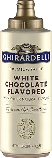 Ghirardelli Premium Sauce White Chocolate Flavored 16 oz Squeeze Bottle