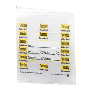 DayMark - -65 x 7 Saddlepack Tuesday Trilingual Portion Bag by DayMark Safety Systems – One Size, Multicolor, Model 112379