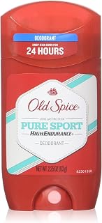 Old Spice High Endurance Deodorant, Pure Sport 2.25 oz (Pack of 5)