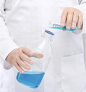 Ansell Vector Non-Sterile Vinyl Gloves, 12", Ambidextrous, Clear, L
