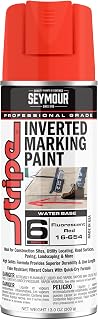 Seymour 20-954 Stripe Solvent Base Inverted Tip Marker, Red Fluorescent