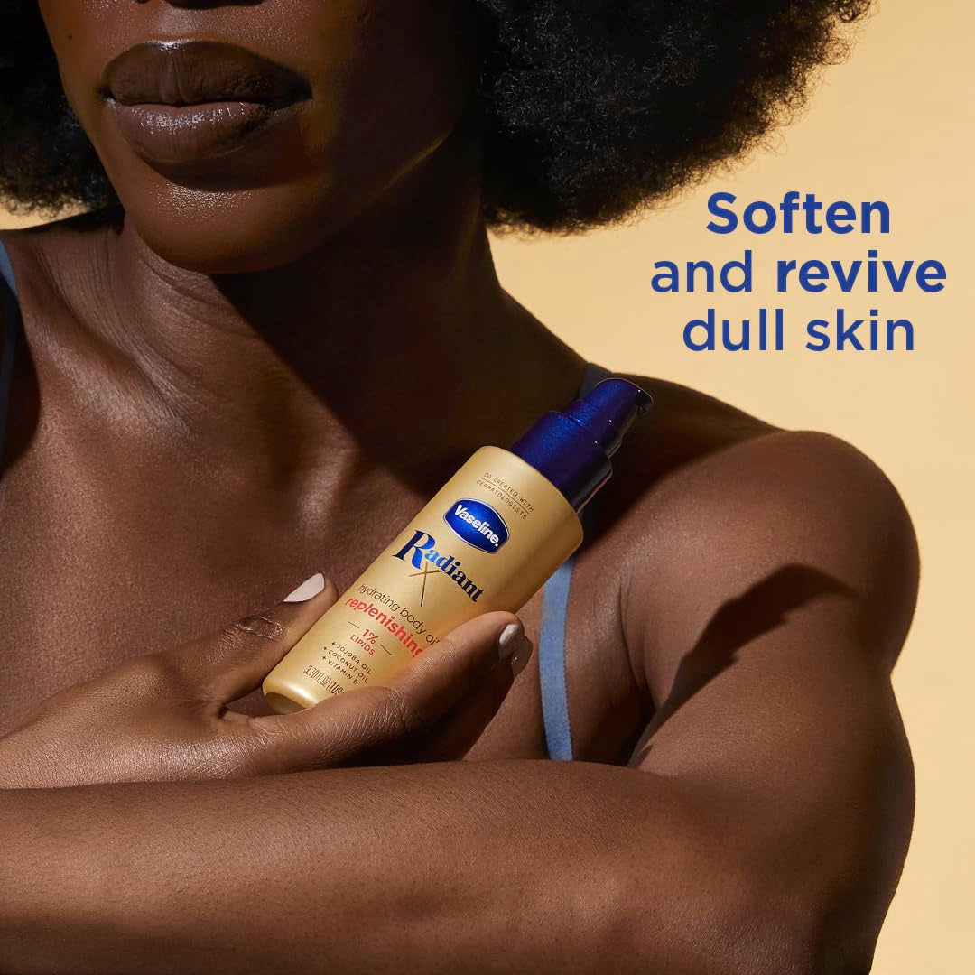 Vaseline Skin Moisturizer + Body Oil, Hydrating / 14.7 Fl Oz (Pack of 1) / 1 Lotions