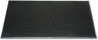 AbilityOne 3-Mat Entry System - Scraper, 3' x 6', 5/8 Thick, Black, Heavy-Duty 7220-01-582-6248