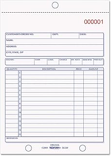 Rediform Sales Book
