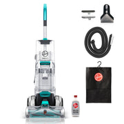 SmartWash Automatic Carpet Cleaner by Hoover – 1 gallons, Turquoise, Model FH52000-cr
