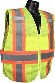 Radians SV23-2ZGM-XL/2X Polyester Mesh Class-2 Expandable Two Tone Vest