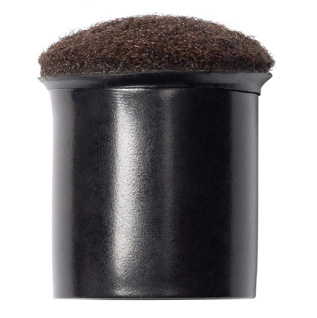 NPS Stack Chair Parts Replacement Glides by National Public Seating – Textile, Brown, Pack of 25, Model GL90-FT