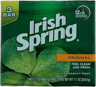 Irish Spring Original Deodorant Bar Soap 3 ct (Pack of 24)