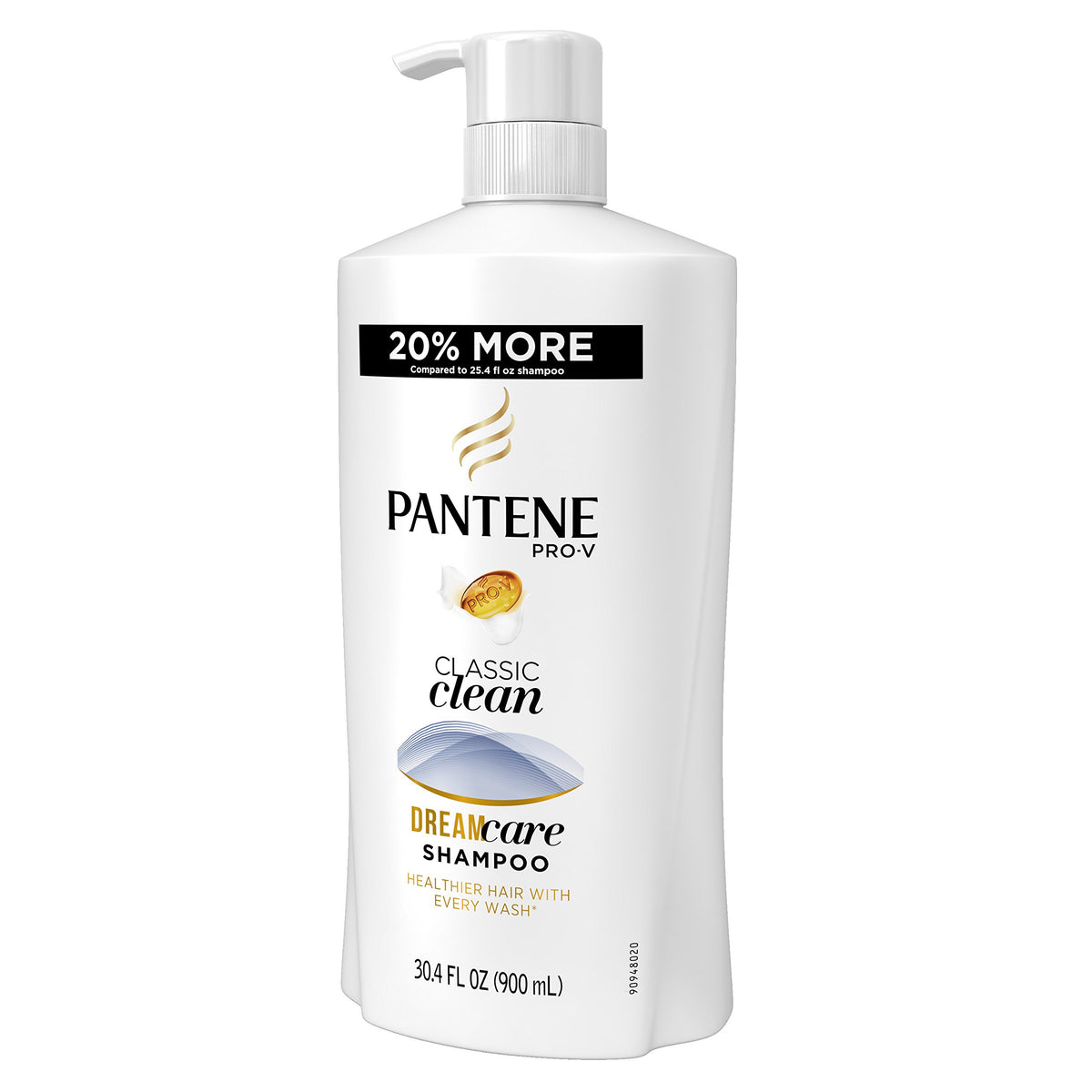 Pro-V Classic Clean Shampoo with Pump by Pantene – 30.4 Fl Oz (Pack of 1), Model 10080878183224
