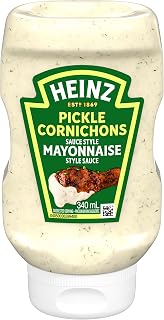HEINZ Pickle Mayonnaise Sauce, 340ml/11.9 oz