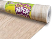 Teacher Created Resources Light Maple Wood Better Than Paper Bulletin Board Roll (TCR77032)