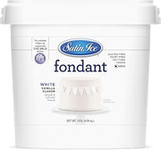 Satin Ice Fondant for Cake Decorating, White (10 Pound)