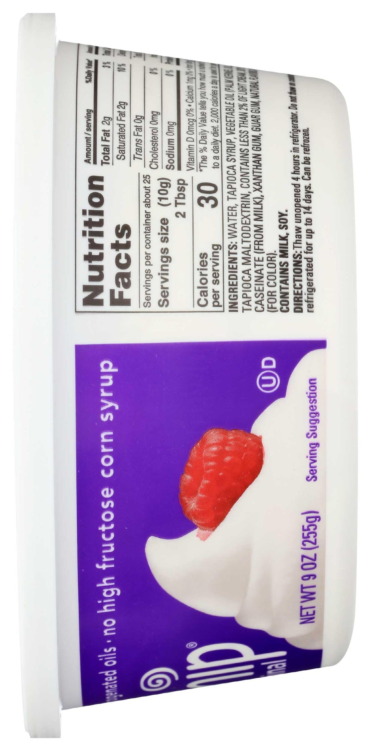 Original Whipped Topping by Truwhip – 9 ounces