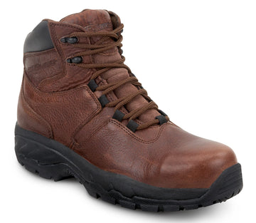 Mens 6 Brown MaxTRAX Comp Toe Waterproof SRO Boot 10.5 M by SR Max – 10.5, Leather, Brown, Model Denali