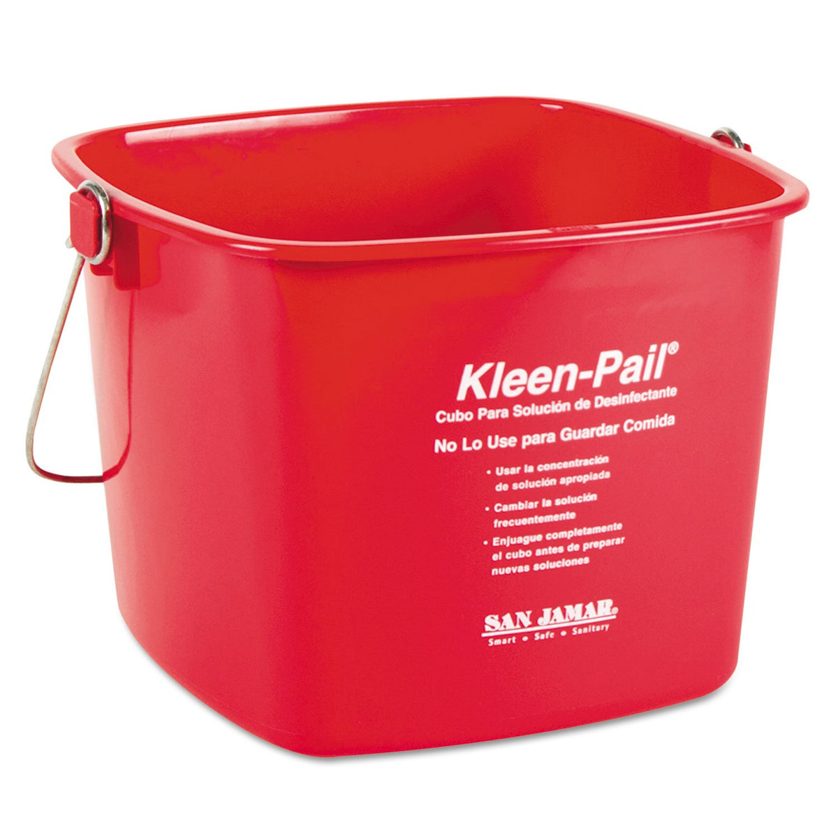 Carlisle FoodService Products 6 Quarts / Red / 12 Buckets