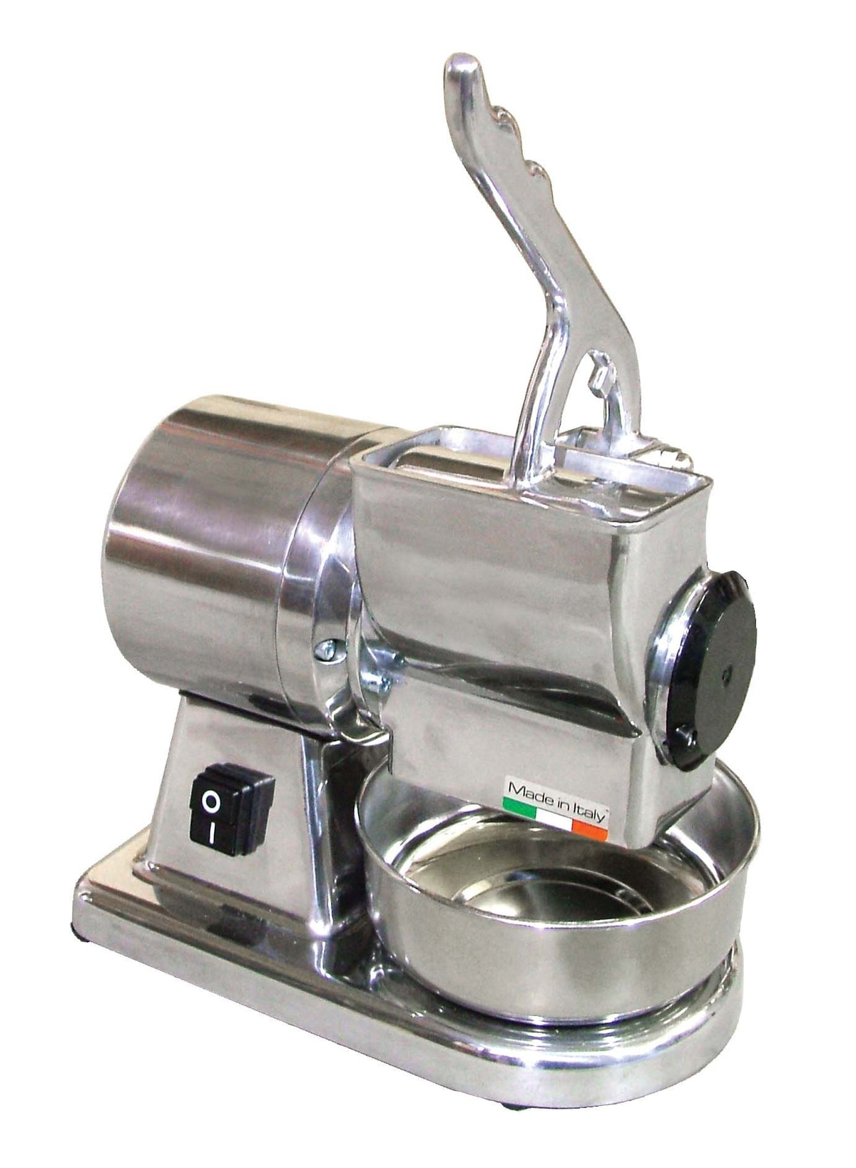 11401 Commercial Restaurant Italian Stainless Steel Cheese Grater .5 HP by Omcan – Stainless Steel, Metallic, Model 21719