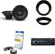 Alpine UTE-83BT Bluetooth Receiver & Handle Bar Control Interface Compatible with Harley 1998-2013 & 6.5" DM Series Speakers