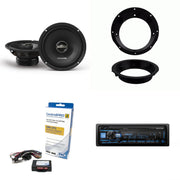 UTE-83BT Bluetooth Receiver & Handle Bar Control Interface Compatible with Harley 1998-2013 & 6.5" DM Series Speakers by Alpine – Model AlpineBDL260413-72