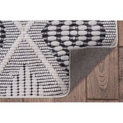 Marion Marko Polyester 8' x 10' Area Rug in Cream by Linon – 0" x 120" (Rectangular), Fabric, Cream, Model CYMX3553
