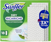 Swiffer 18 spare parts for dry floors, 18 pieces