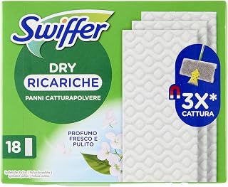 Swiffer 18 spare parts for dry floors, 18 pieces