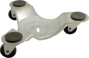 Steel Leg Dolly 10-3/4 in. x 12 in. x 2-3/4 in. 300 Lb. Capacity Silver by Vestil – One Size, Alloy Steel, Silver, Model LEG-D-12