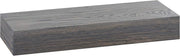 Ashwood Collection – Rectangle Riser – 20W x 7D x 3H, Oak, Gray-Washed