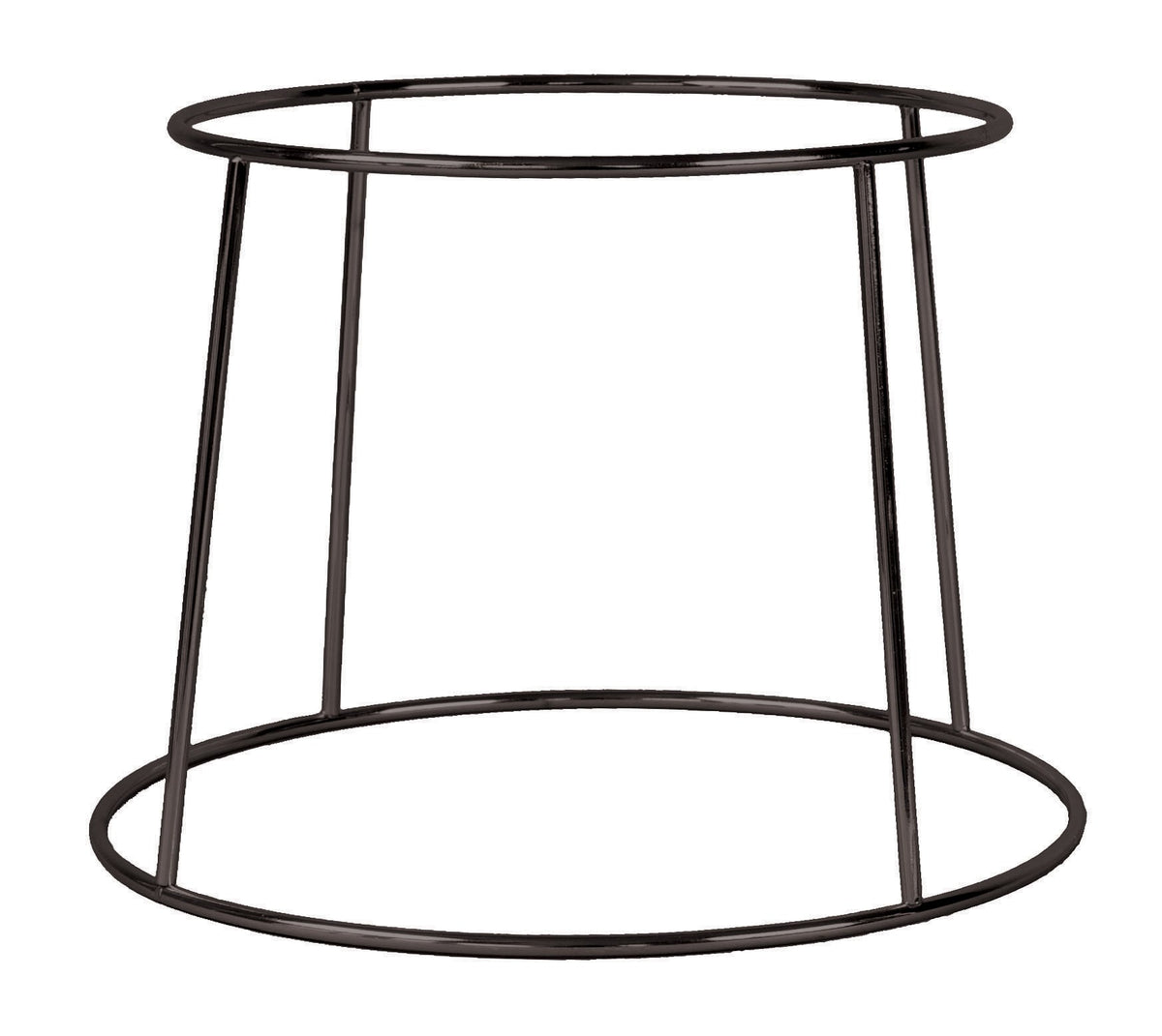 World Cuisine Seafood Tray Holder by PADERNO – Medium, Iron, Black, Model A415925B