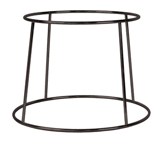 World Cuisine Seafood Tray Holder by PADERNO – Medium, Iron, Black, Model A415925B