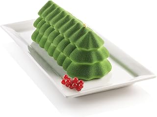 Silikomart Silicone Mould - Buche Sapin, Grey, 1000 ml