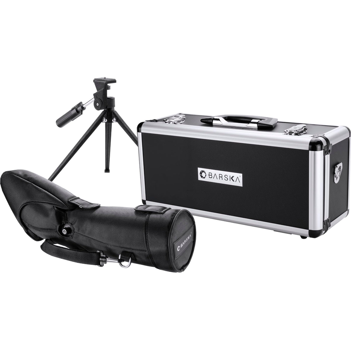 Barska 20-60x65mm / 20-60x65 / Black Spotting Scopes