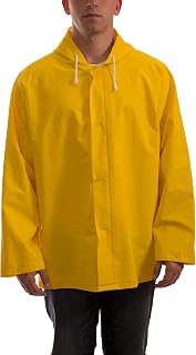 TINGLEY 35mm PVC/Polyester Storm Fly Front Jacket with Attached Hood