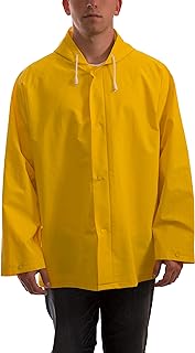 TINGLEY 35mm PVC/Polyester Storm Fly Front Jacket with Attached Hood