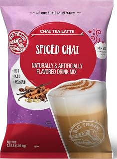 Big Train Spiced Chai Tea Latte Beverage Mix, 3.5 Pound (Pack of 1)