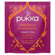Elderberry & Echinacea Organic Herbal Tea by Pukka – 20 Count (Pack of 4), Pack of 4, Model 69632936
