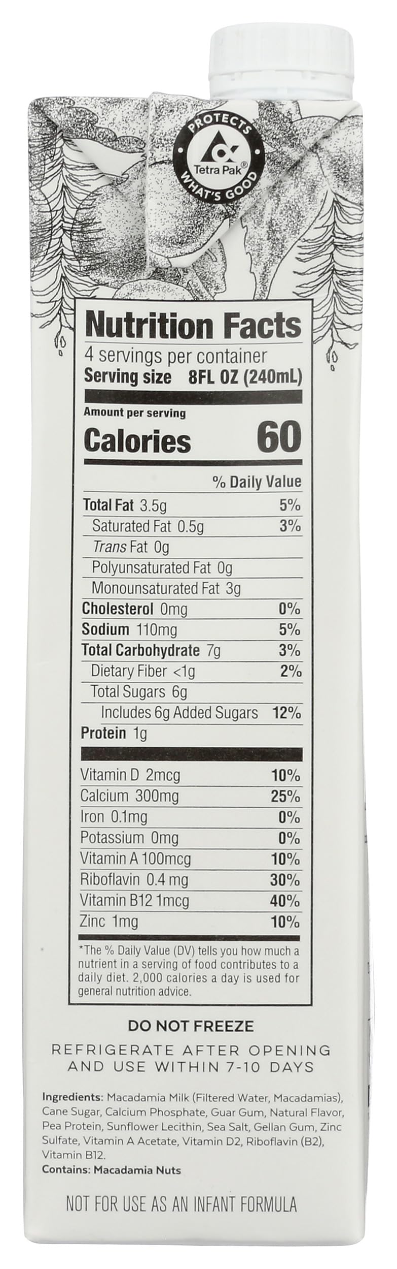 Milk Macadamia Original by Milkadamia – 32 Fl Oz (Pack of 1), Model 0858045004282