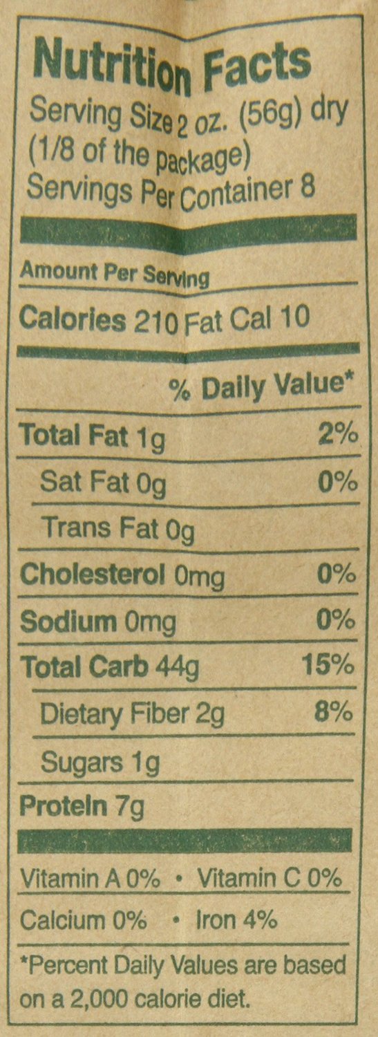 Organic Fusilli Artisan Pasta by MONTEBELLO – 16 Ounce (Pack of 12), Natural, Pack of 12