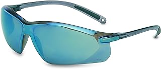 Honeywell Uvex by A703 Series Safety Eyewear Blue Mirror Lens with Anti-Scratch Hardcoat