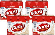 Boost Original Nutritional Energy Balanced Nutritional Drink Variety Pack, 2 Packs Rich Chocolate & 2 Packs Very Vanilla, 6-8 fl oz Bottles/Pack (4 CT Variety Pack)