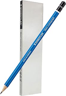 STAEDTLER Mars Lumograph B Graphite Art Drawing Pencil, 6 Pencils