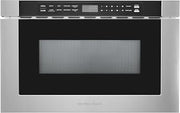 Hamilton Beach 23.5 Inch Built-In Drawer Microwave Oven, 1.1 Cu. Ft., Touchscreen Control, Stainless Steel, Flat-Bed Design, Electric Drawer Open