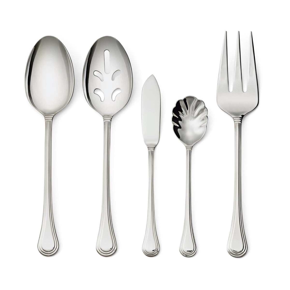 65-Piece Astley Flatware Set by HENCKELS – 65-pc, Stainless Steel, Pack of 65, Model 22515-365