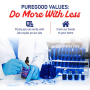 Methylene Blue 5% Liquid by PureGood – Glass, Pack of 2, Model PG 1101