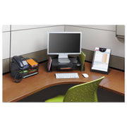 3603BL Wood Desk Riser by Safco – Monitor Stand, Metal, Black, Model 2159BL