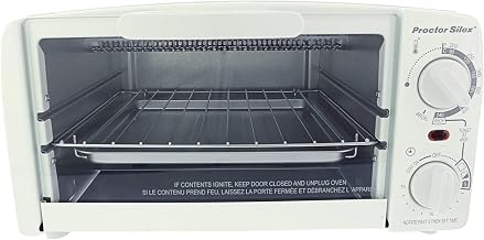 Hamilton Beach Ham.Beach/Proctor Silex 4Slice Toaster Oven Broilr White 31116, 4